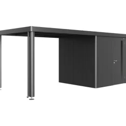 Tettoia Laterale per Casetta in Metallo NEO Biohort