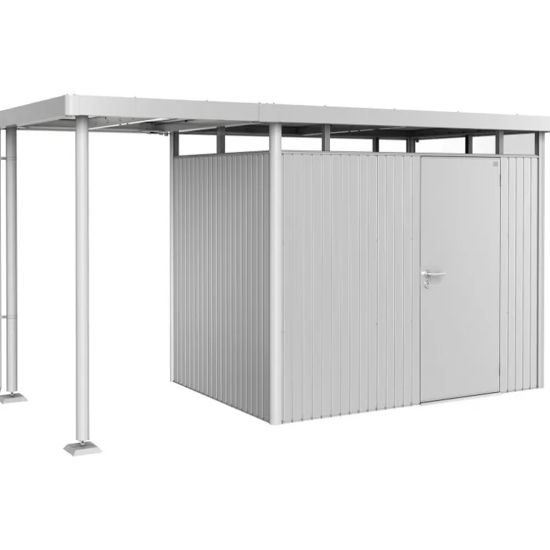 Tettoia Laterale S per Casetta in Metallo HIGHLINE Biohort