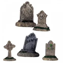 Tombstones Set Of 5 Cod. 44145