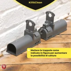 Trappola per Topi Kill & Clean SBM