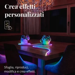 Twinkly FLEX Tubo Flessibile 2 m 192 Led RGB BT + WiFi