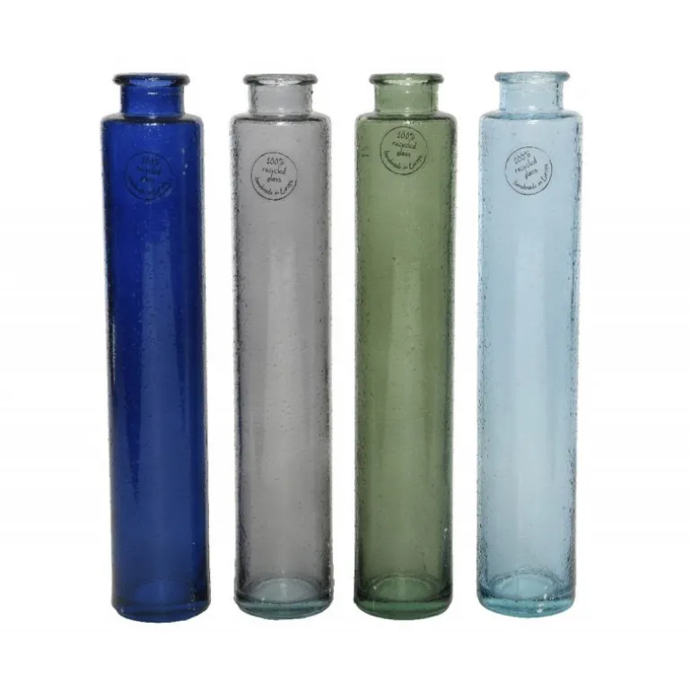 Vaso in vetro riciclato 32 cm. Pezzo Singolo