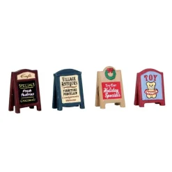 Village Signs Set of 4 Cod. 64071