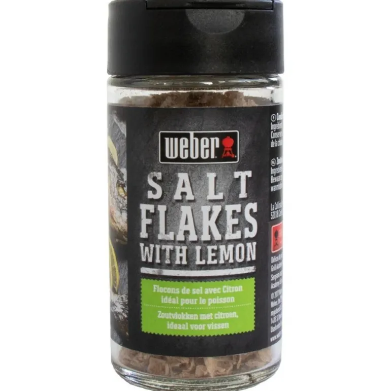 Weber Salt Flakes Lemon - 30 Gr