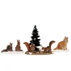 Woodland Animals Set of 4 Cod. 12516